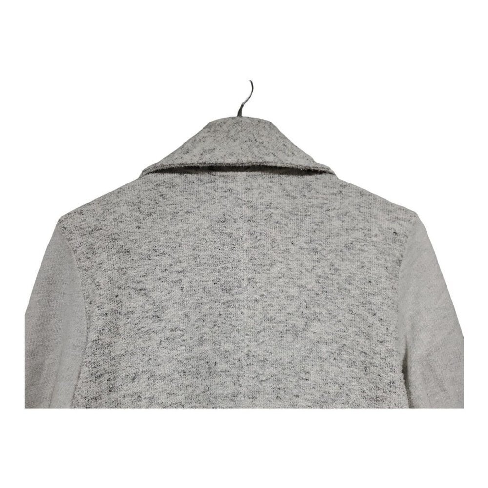 Anthropologie Monday Tuesday W T F S S Gray Open-front Cardigan Sweater … - Picture 13 of 13